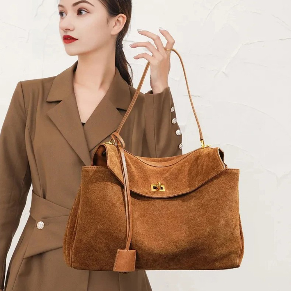Women Bags On Sale - Herfst Winter Dames Suède Echt Lederen