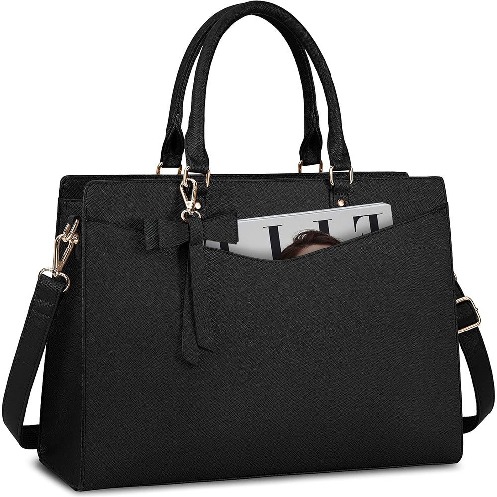 Women Hand Bags For Office - Laptoptas voor dames 15,6 inch PU