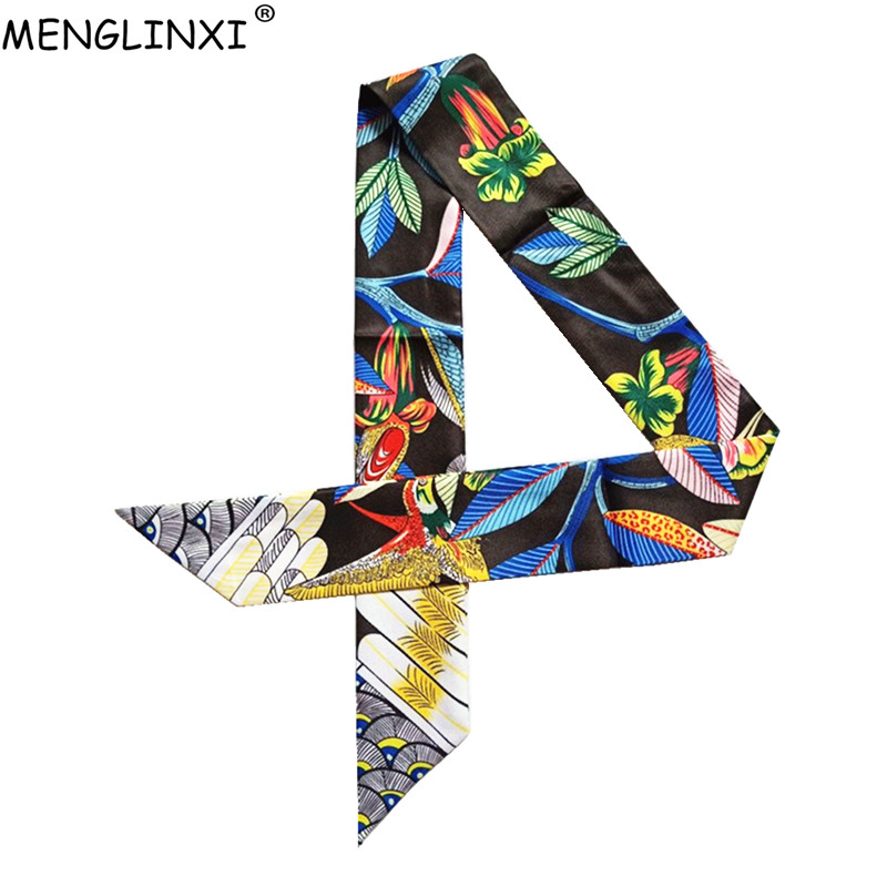 Women Bags Branded - Luxe Merk Hummingbird Print Skinny Zijden