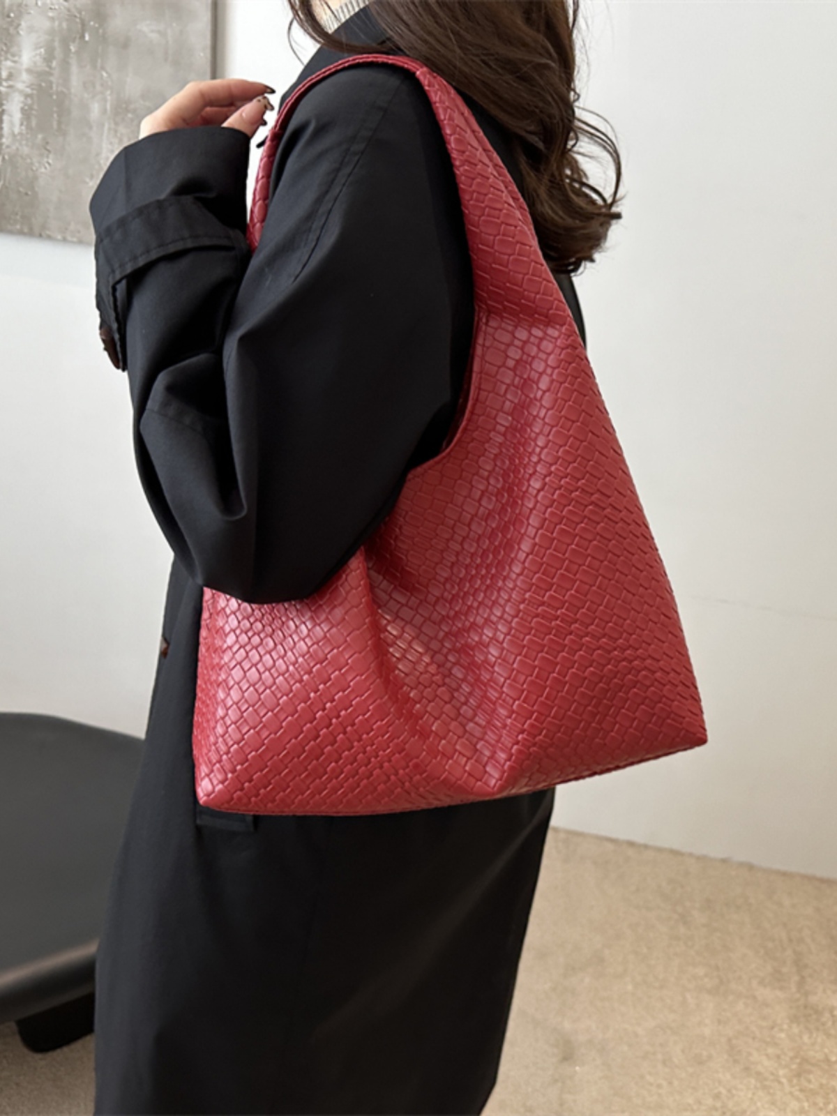 Trendy geweven schoudertas voo - Women'S Young Bags recensie en prijs