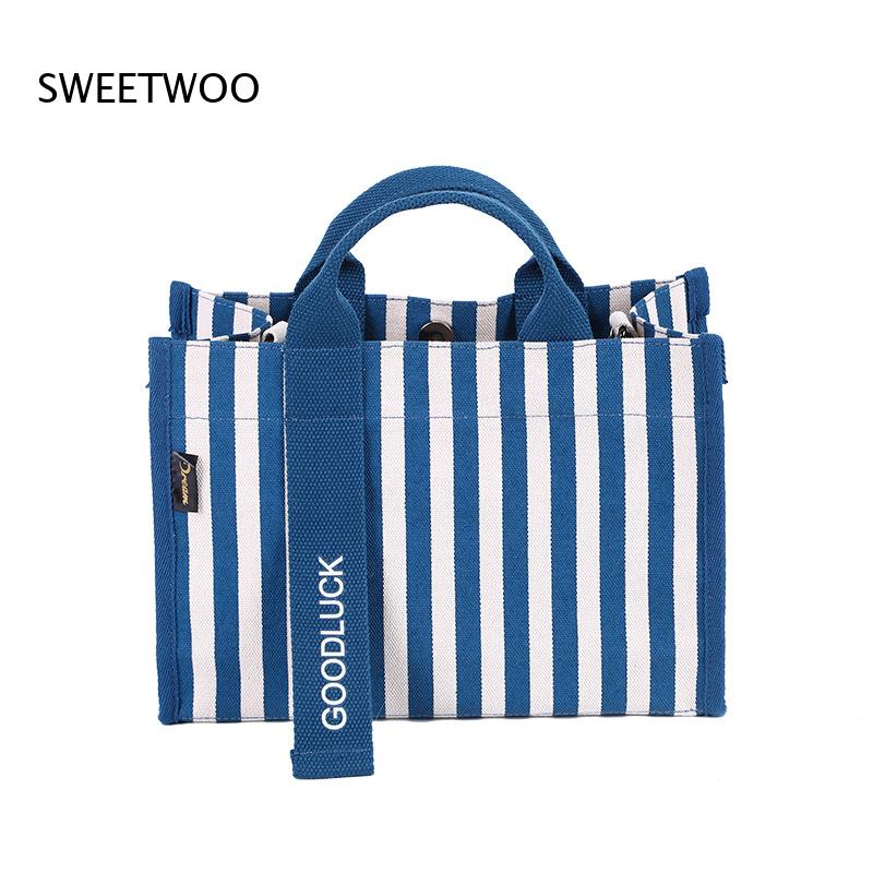 2026 Verticale Streep Canvas K - Women Hand Bags For Office recensie en prijs