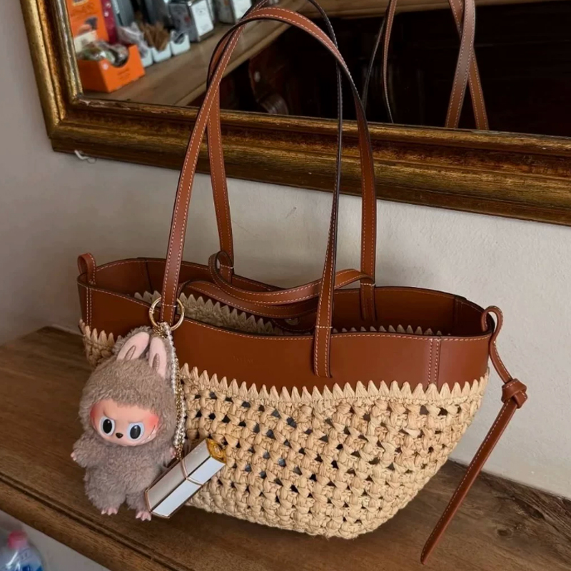 2026 Zomer Hollow-out Raffia e - Women'S Raffia Bags recensie en prijs