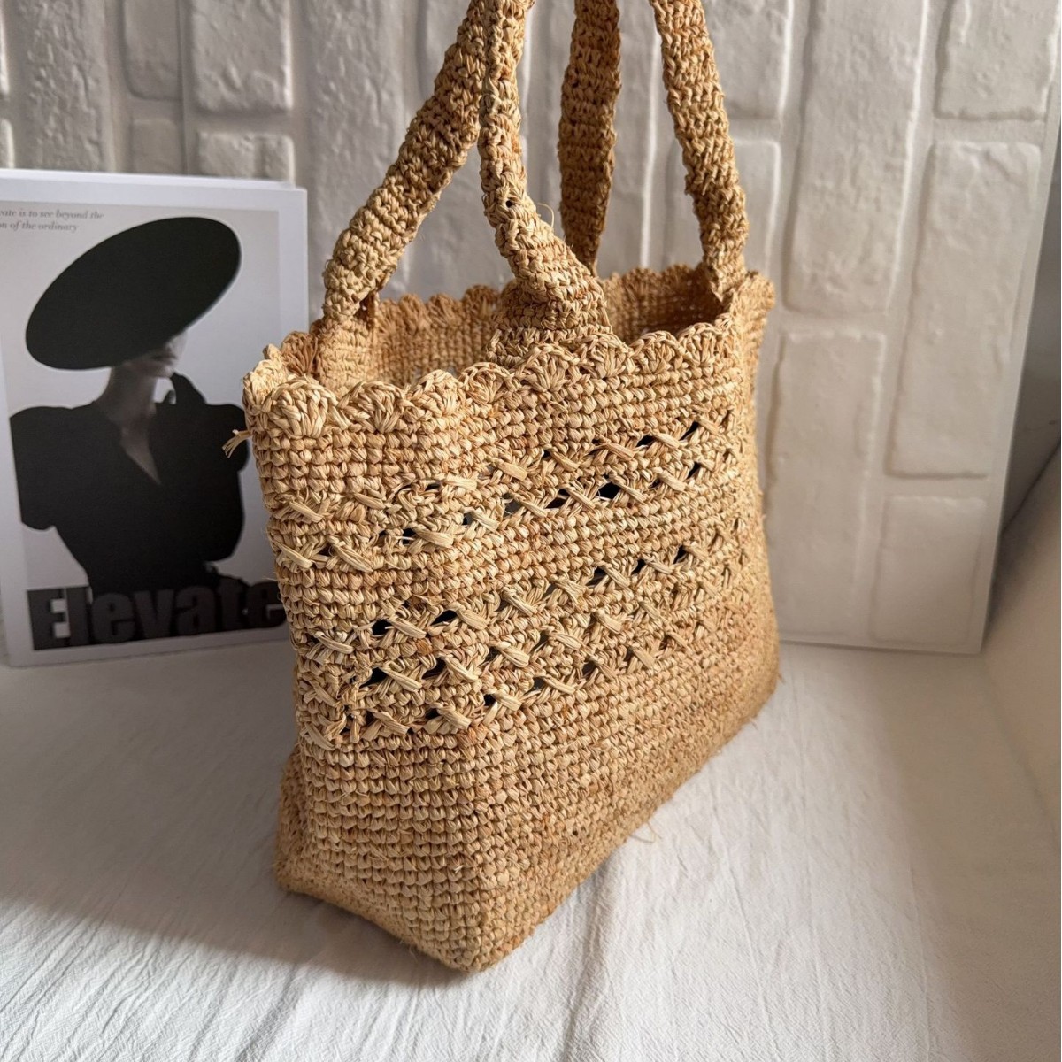 Zomer Raffia Strozak Hol Gewev - Women'S Raffia Bags recensie en prijs